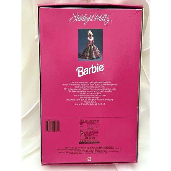 1995 Starlight Waltz Barbie #14070 Limited Edition Ballroom – NRFB - Picture 7 of 8